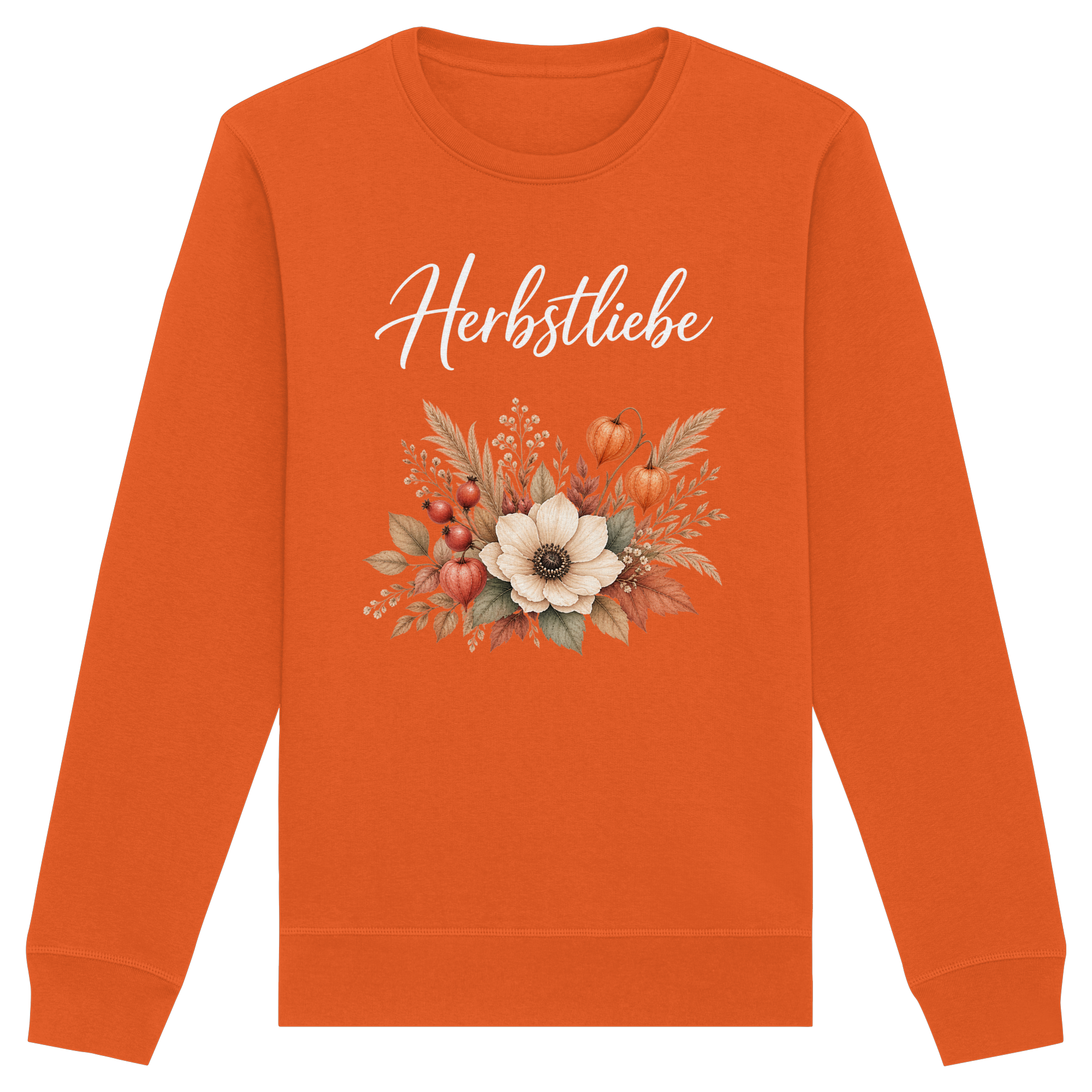 Herbstliebe – Golden Harvest - Dark Edition - - Organic Basic Unisex Sweatshirt