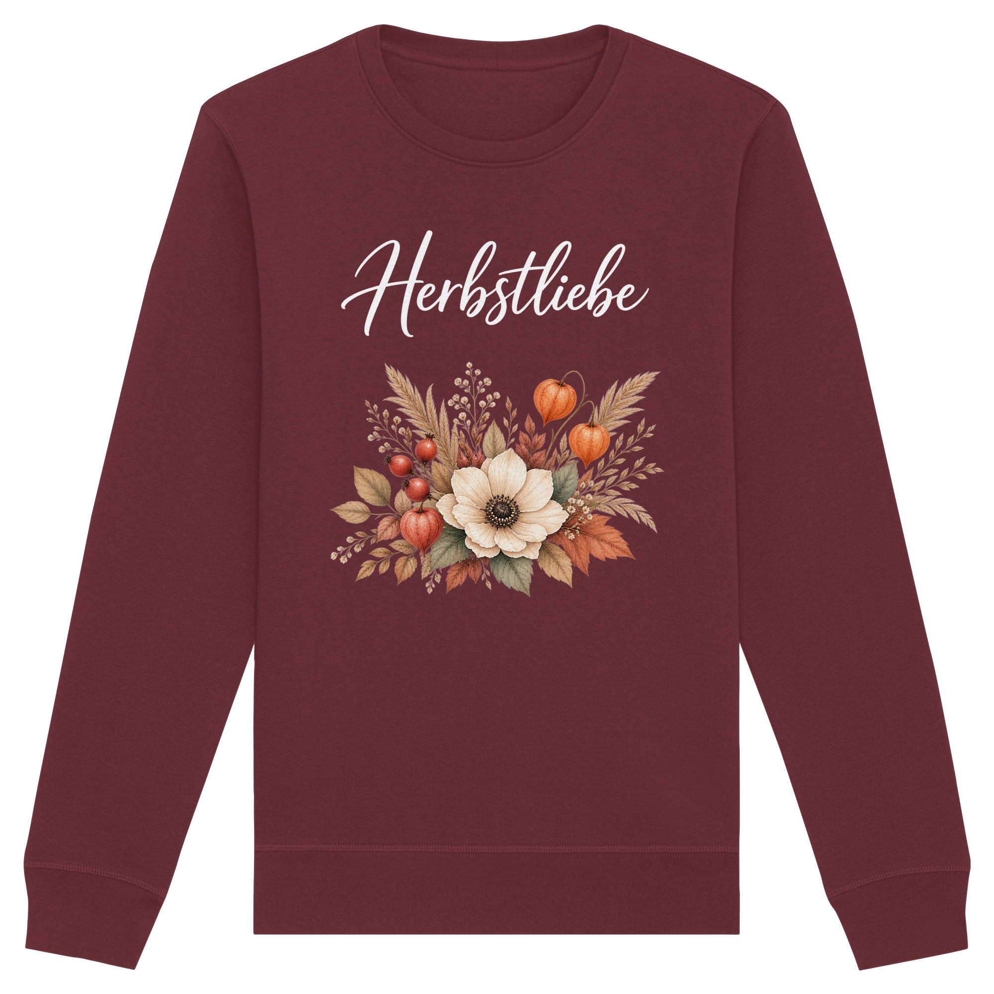 Herbstliebe – Golden Harvest - Dark Edition - - Organic Basic Unisex Sweatshirt