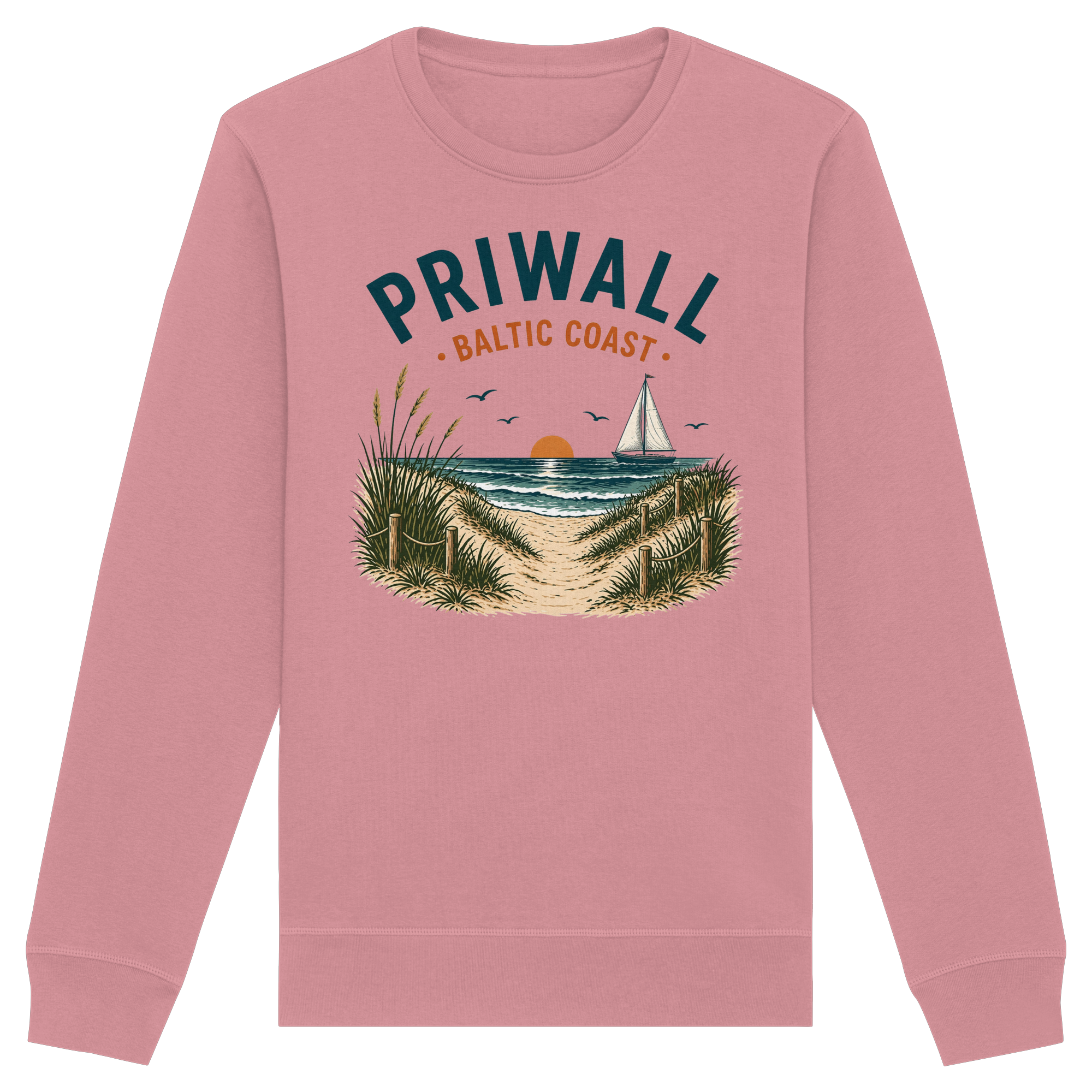 Priwall Vibes Sweatshirt – Baltic Coast Edition