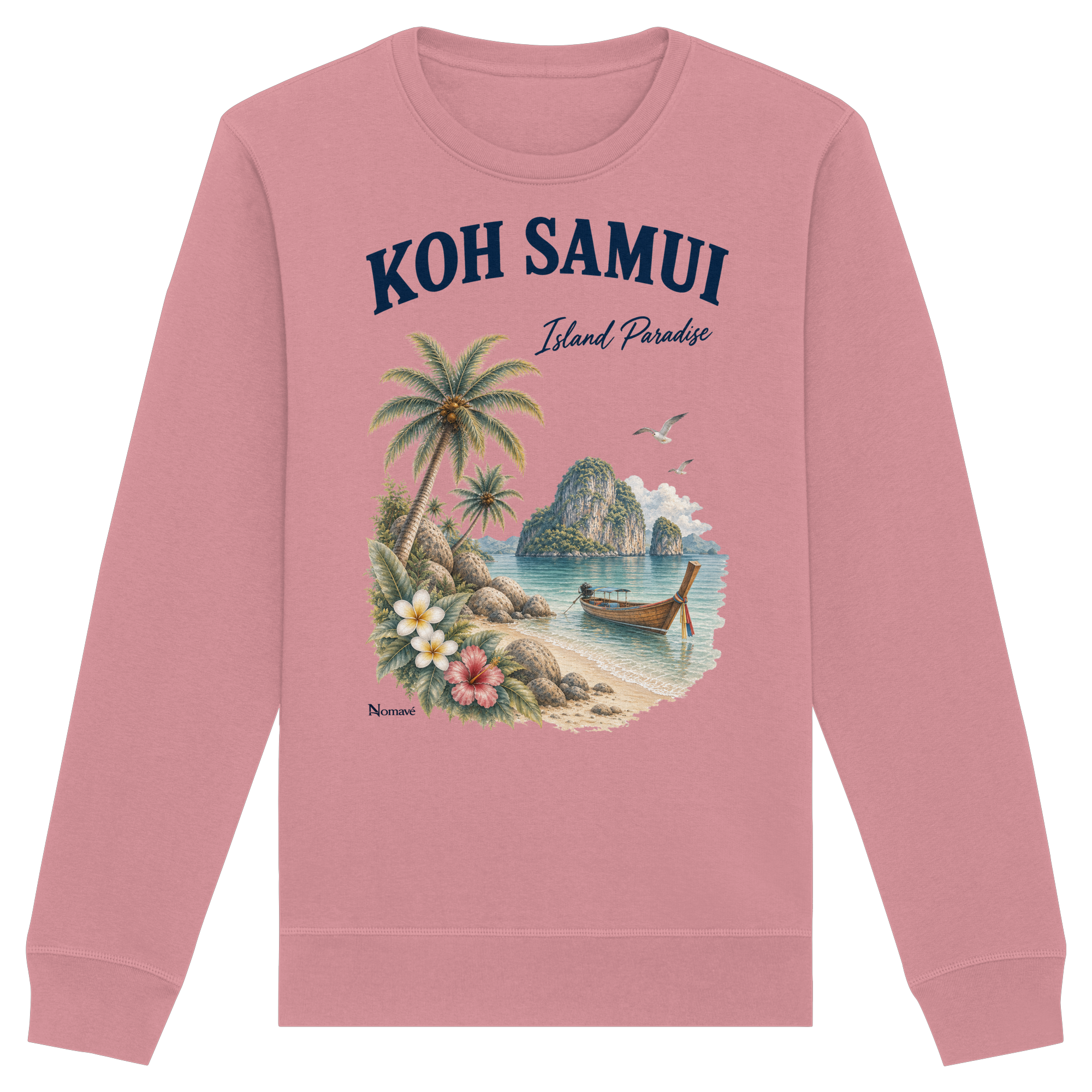 Koh Samui Thailand – Island Paradise – Tropical Vintage - Bio Unisex Sweatshirt