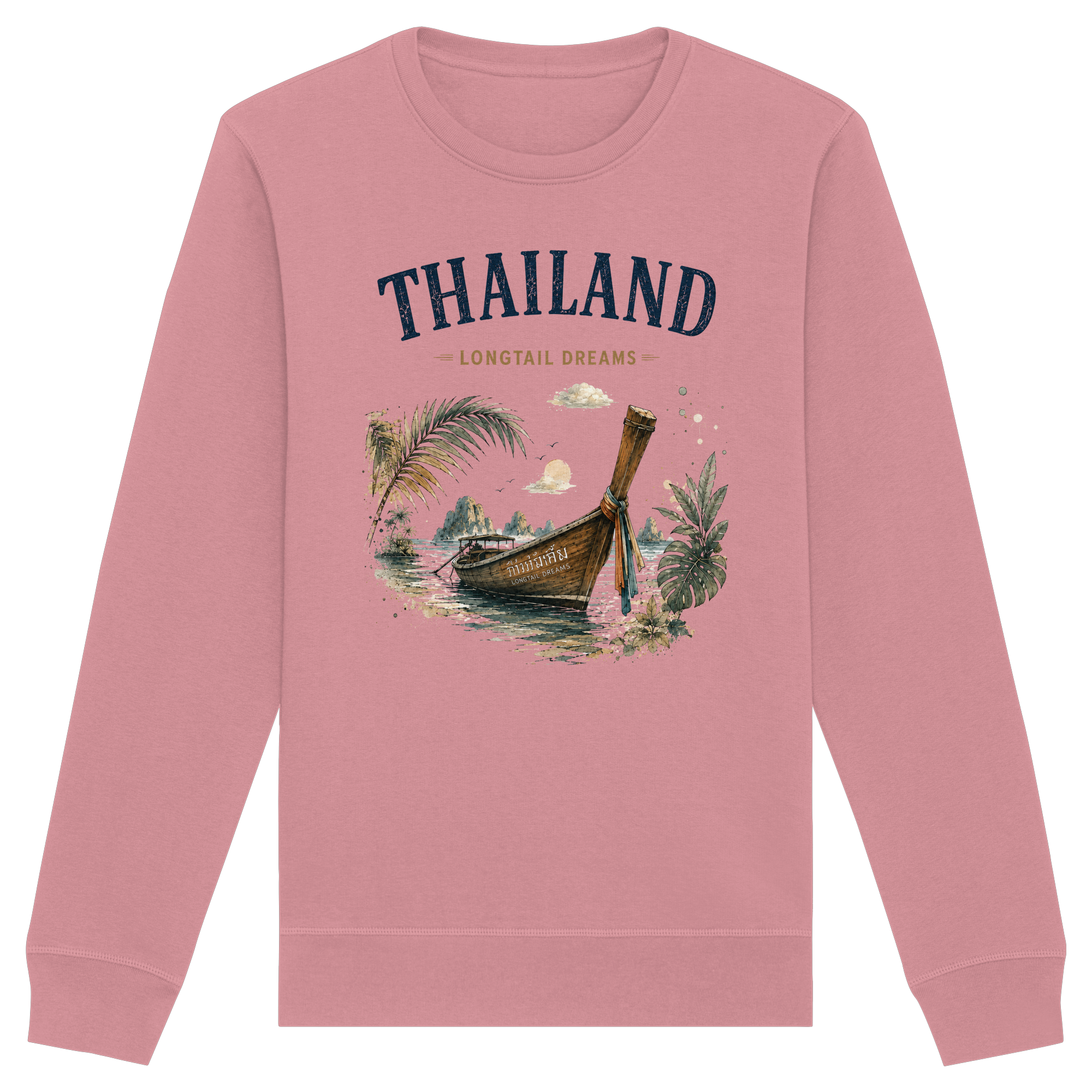 Thailand-Longtail-Dreams-Light-Edition - Organic Basic Unisex Sweatshirt