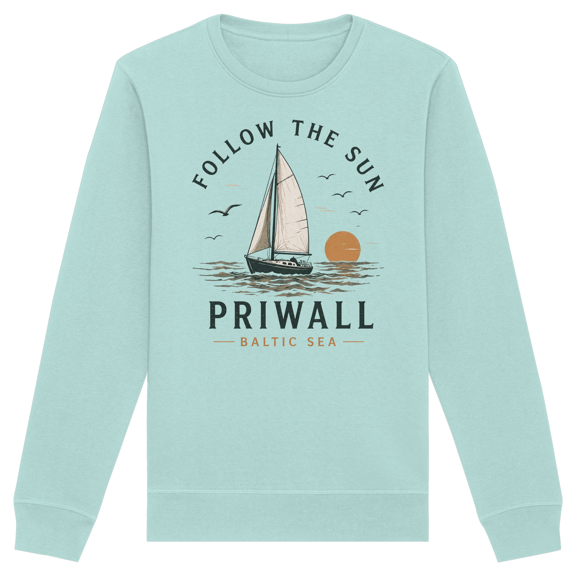 Follow the Sun Sweatshirt – Priwall Ostsee Edition