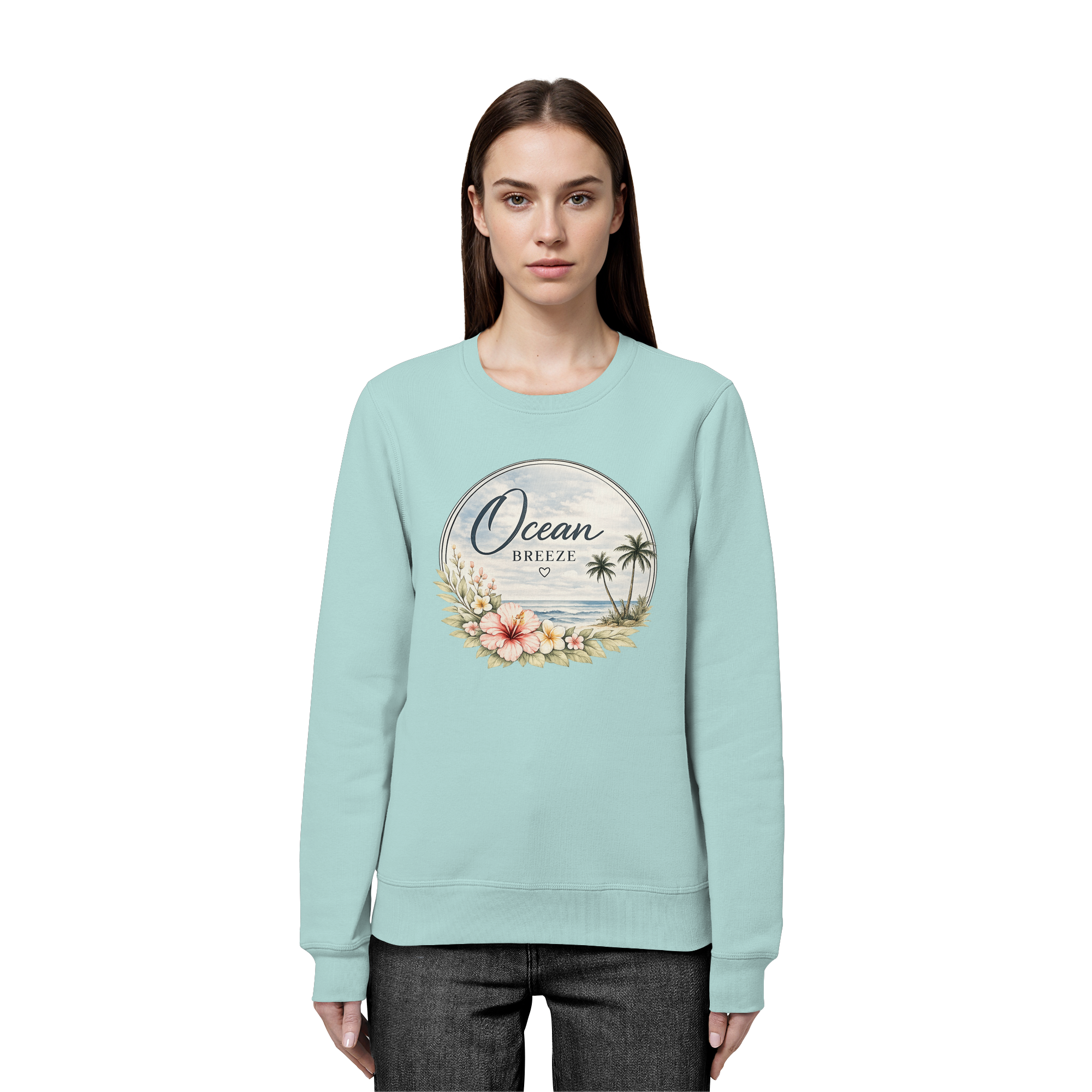 Ocean Breeze - Organic Basic Unisex Sweatshirt