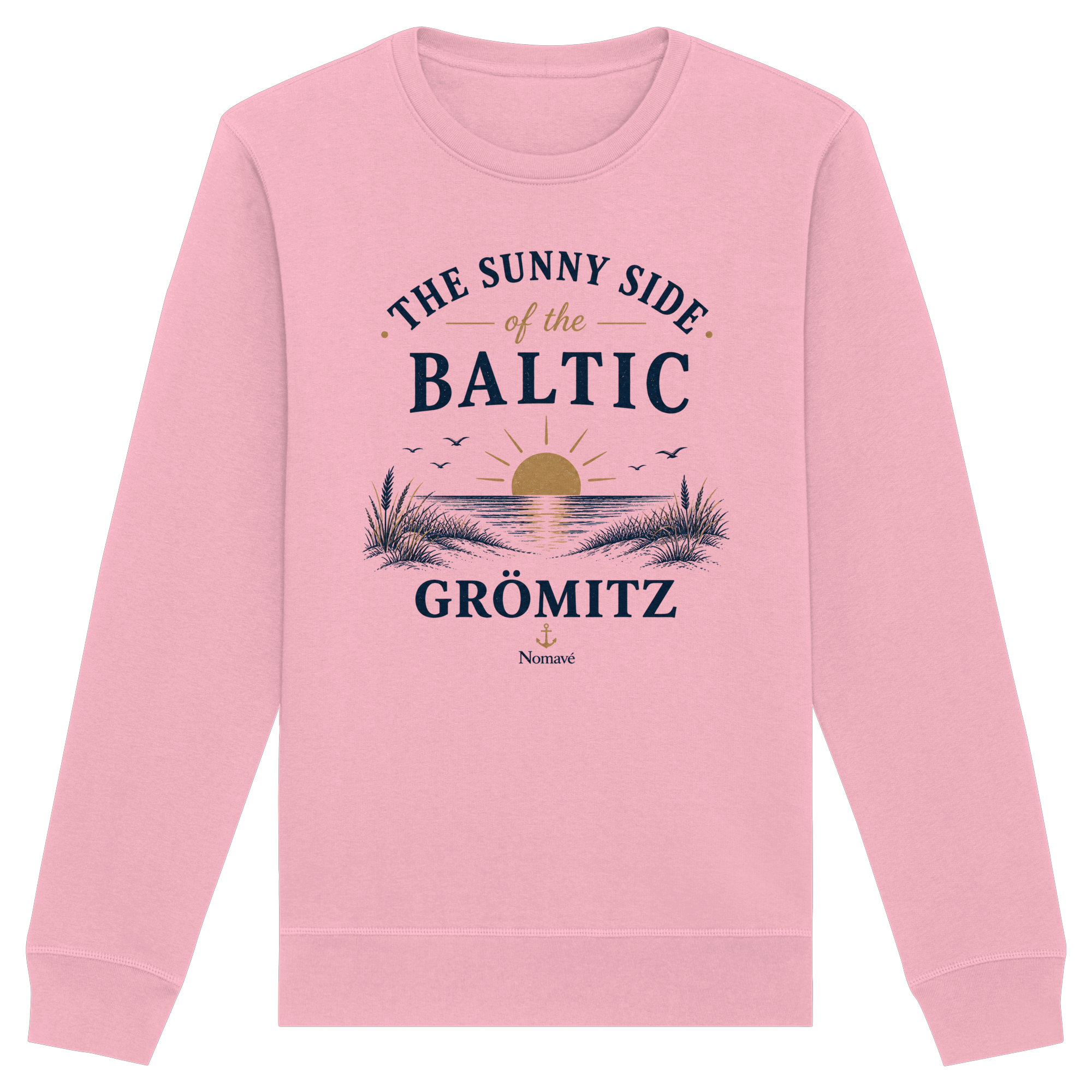 Grömitz - The Sunny Side - Sonnenseite Ostsee Sweatshirt