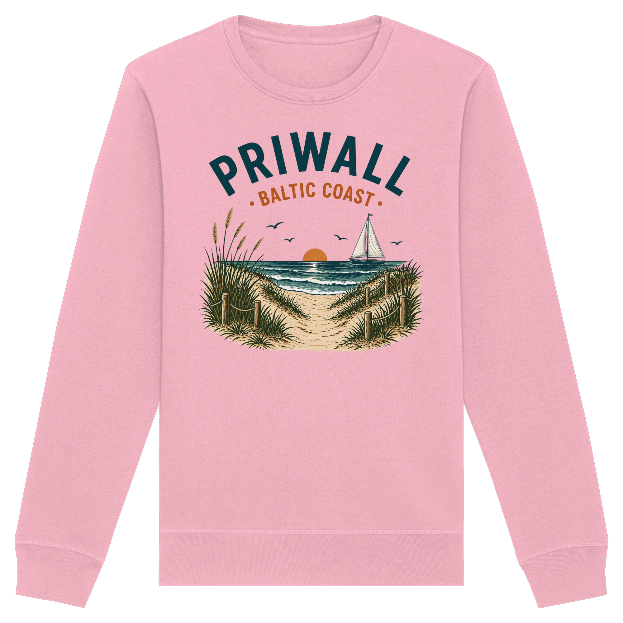 Priwall Vibes Sweatshirt – Baltic Coast Edition