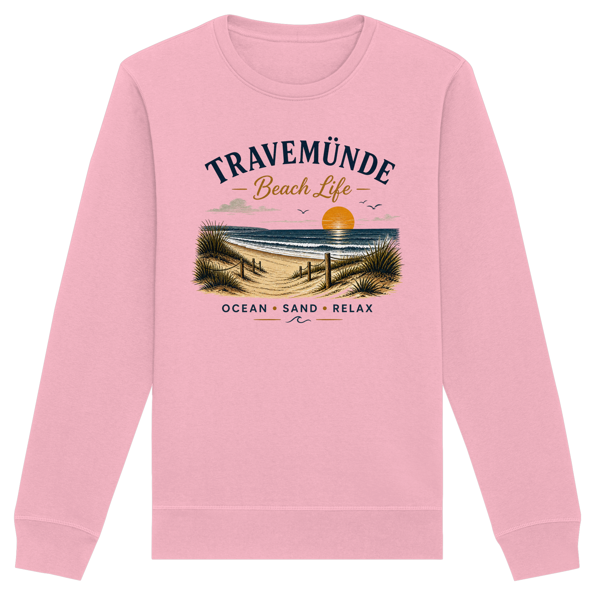 Travemünde Beach Life – Organic Sweatshirt