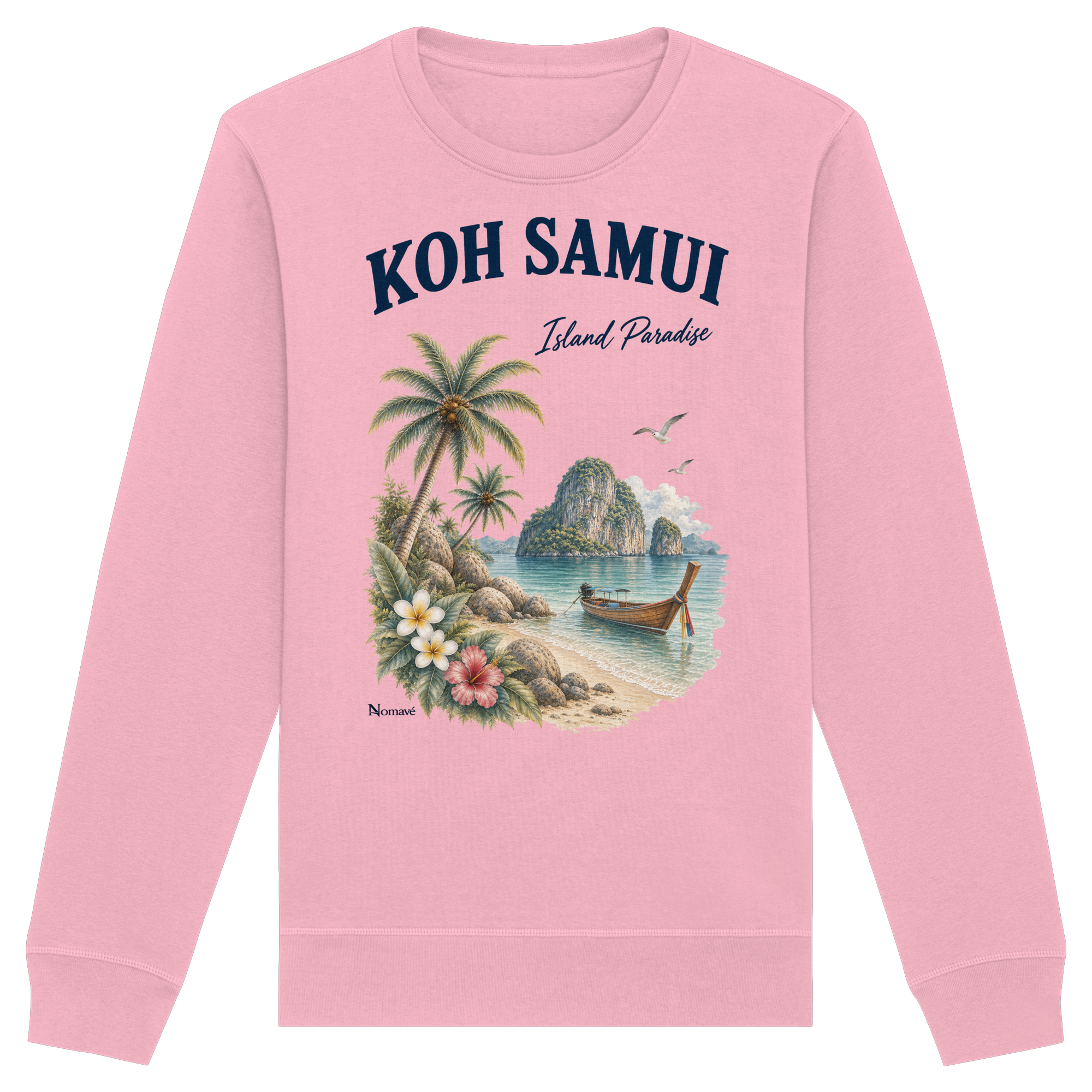 Koh Samui Thailand – Island Paradise – Tropical Vintage - Bio Unisex Sweatshirt