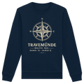 Travemünde Windrose - Dark Edition - Ostsee Sweatshirt