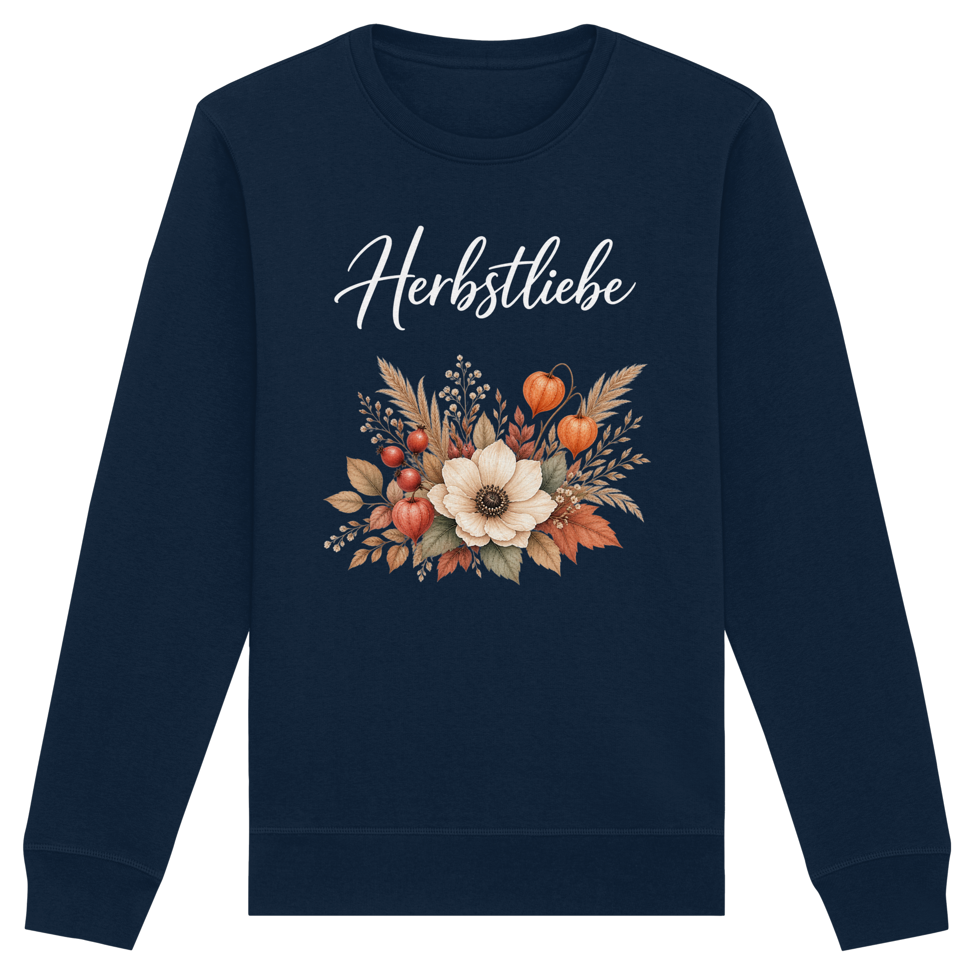 Herbstliebe – Golden Harvest - Dark Edition - - Organic Basic Unisex Sweatshirt