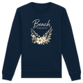 Beach Therapy – Floral Collection | Helle Schrift  - Organic Basic Unisex Sweatshirt