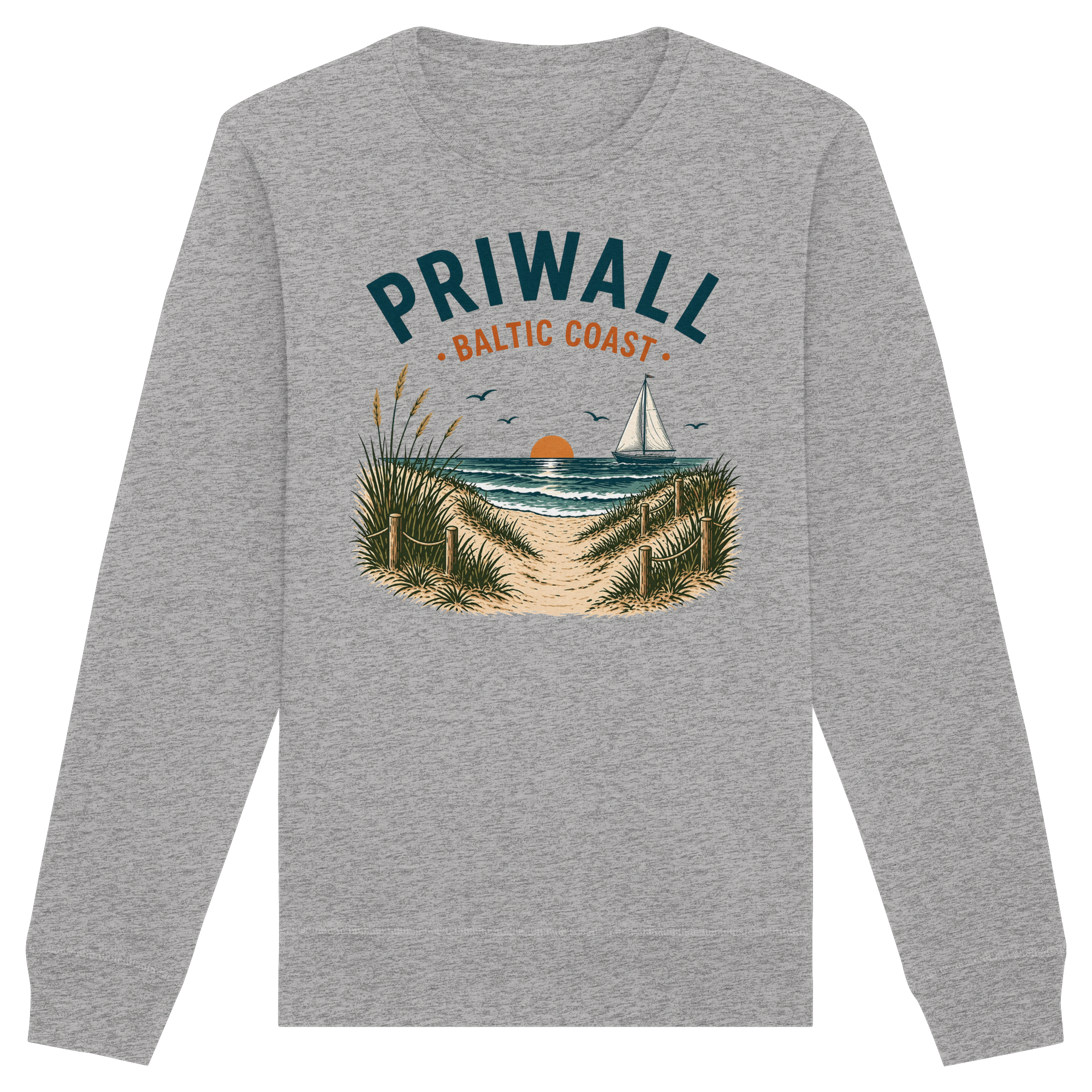 Priwall Vibes Sweatshirt – Baltic Coast Edition