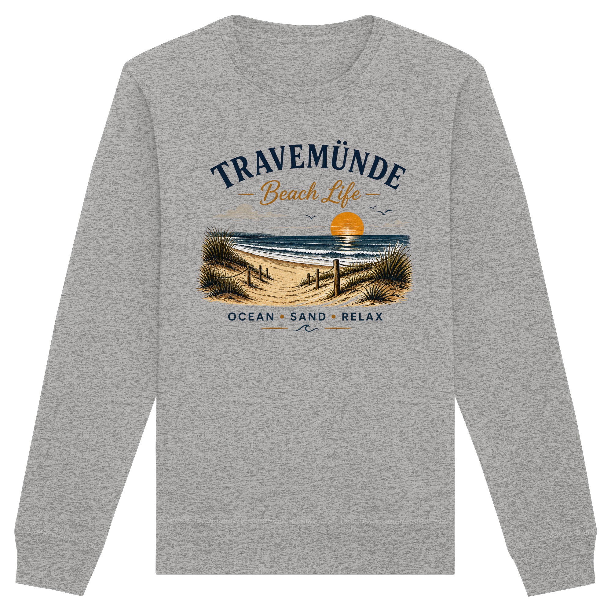 Travemünde Beach Life – Organic Sweatshirt