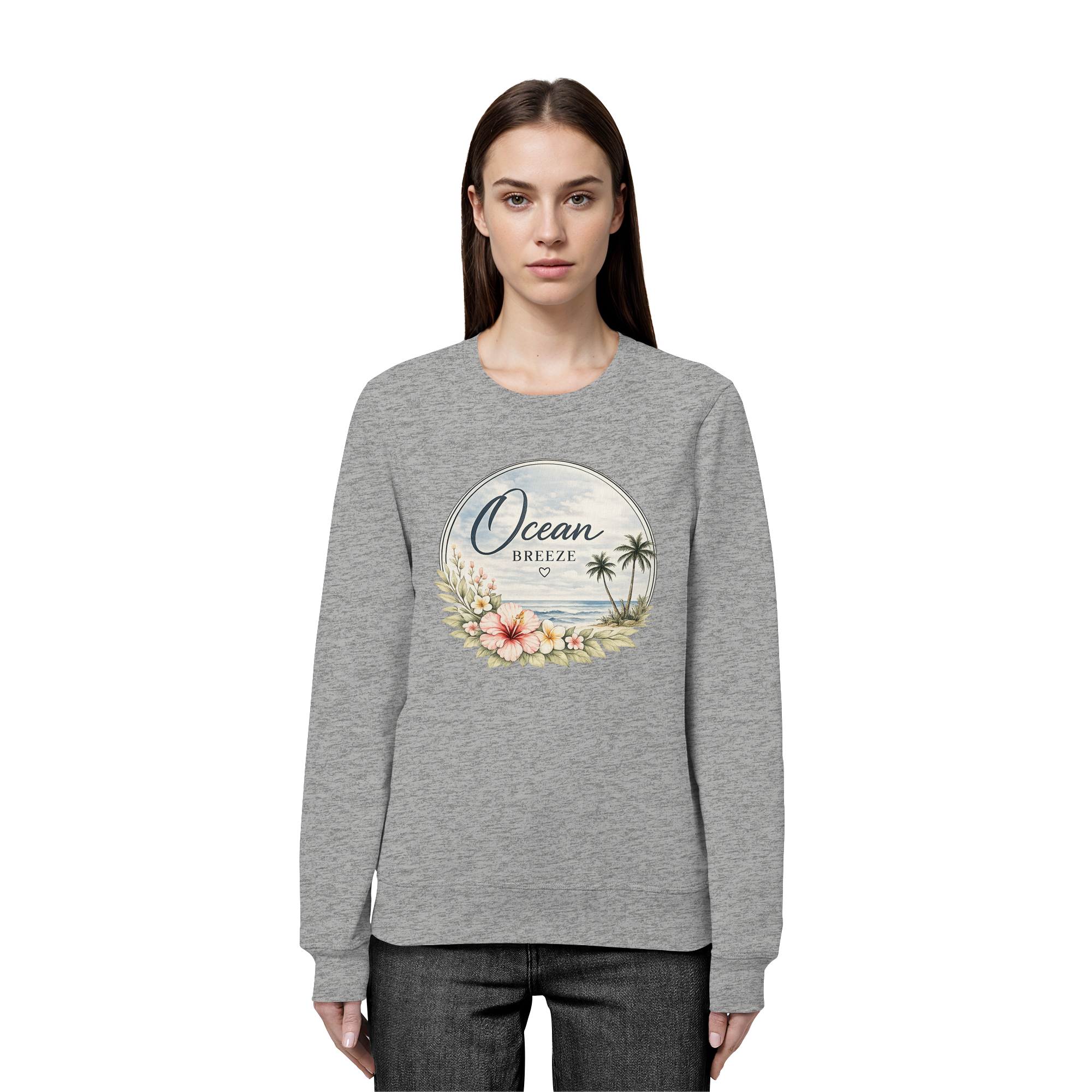 Ocean Breeze - Organic Basic Unisex Sweatshirt