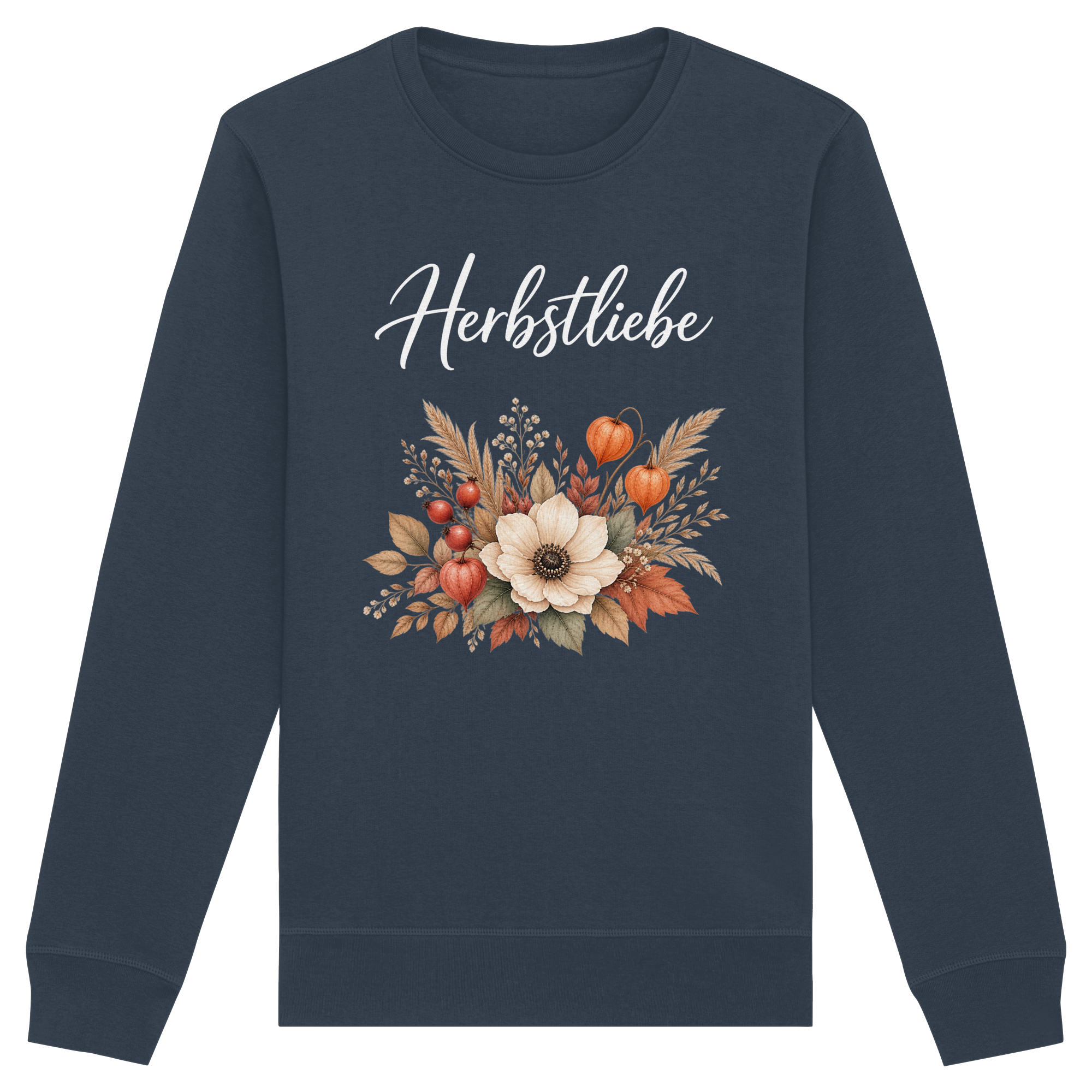 Herbstliebe – Golden Harvest - Dark Edition - - Organic Basic Unisex Sweatshirt