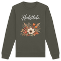 Herbstliebe – Golden Harvest - Dark Edition - - Organic Basic Unisex Sweatshirt