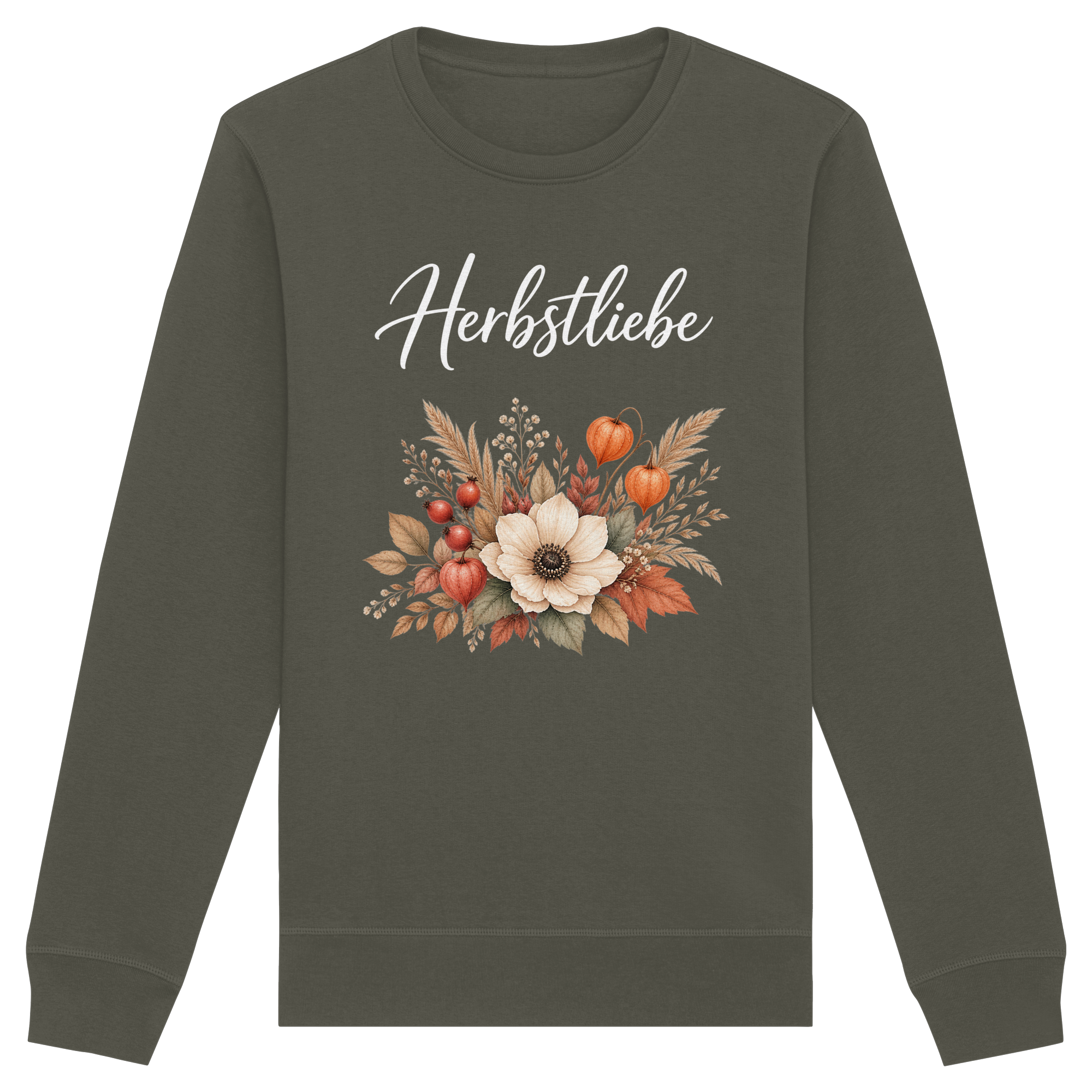 Herbstliebe – Golden Harvest - Dark Edition - - Organic Basic Unisex Sweatshirt