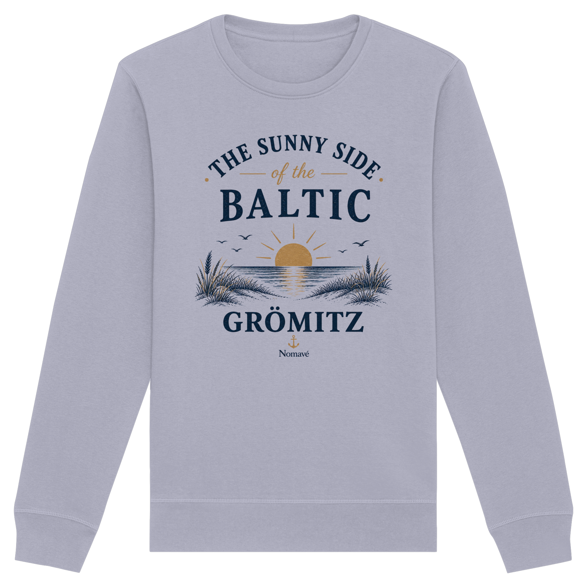 Grömitz - The Sunny Side - Sonnenseite Ostsee Sweatshirt