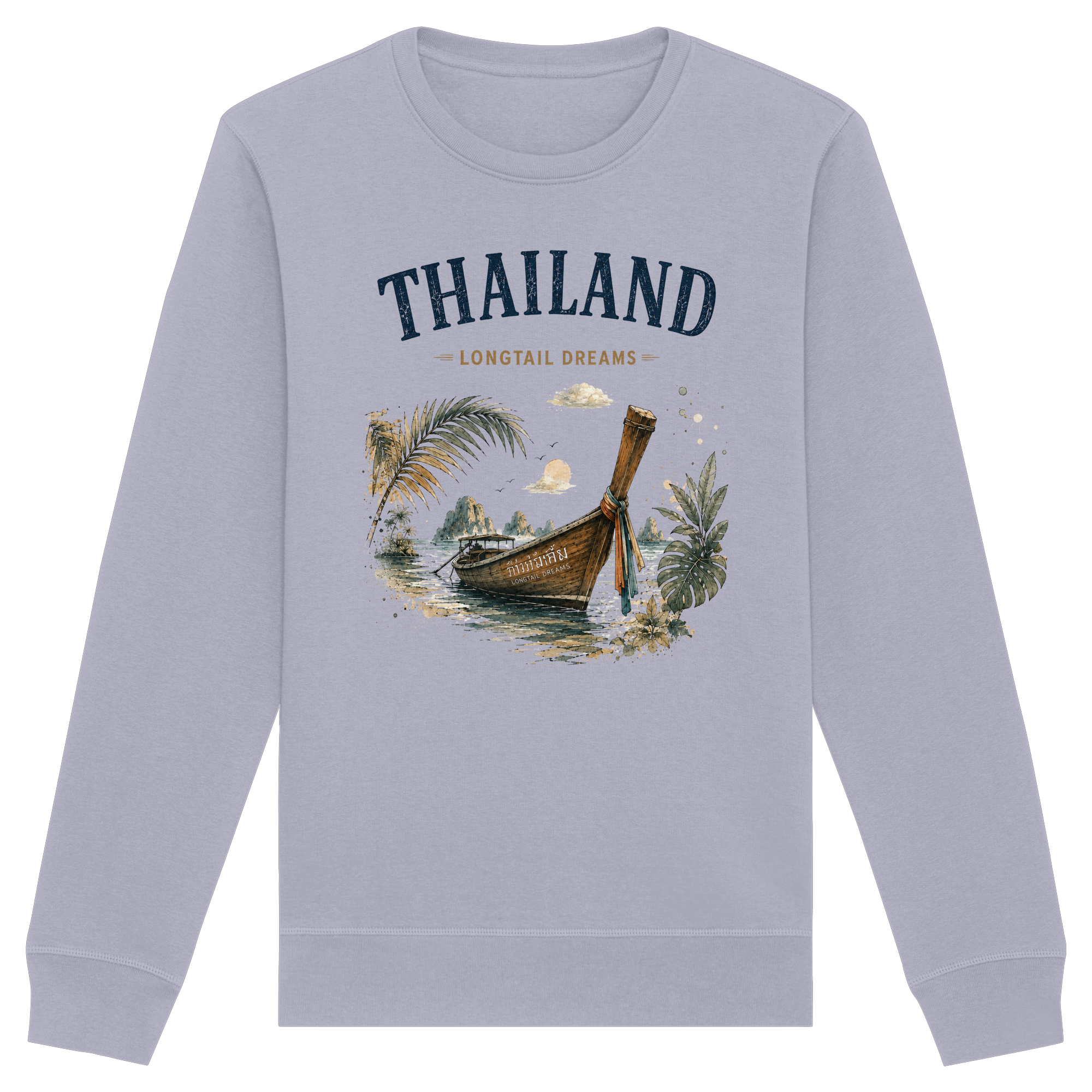 Thailand-Longtail-Dreams-Light-Edition - Organic Basic Unisex Sweatshirt