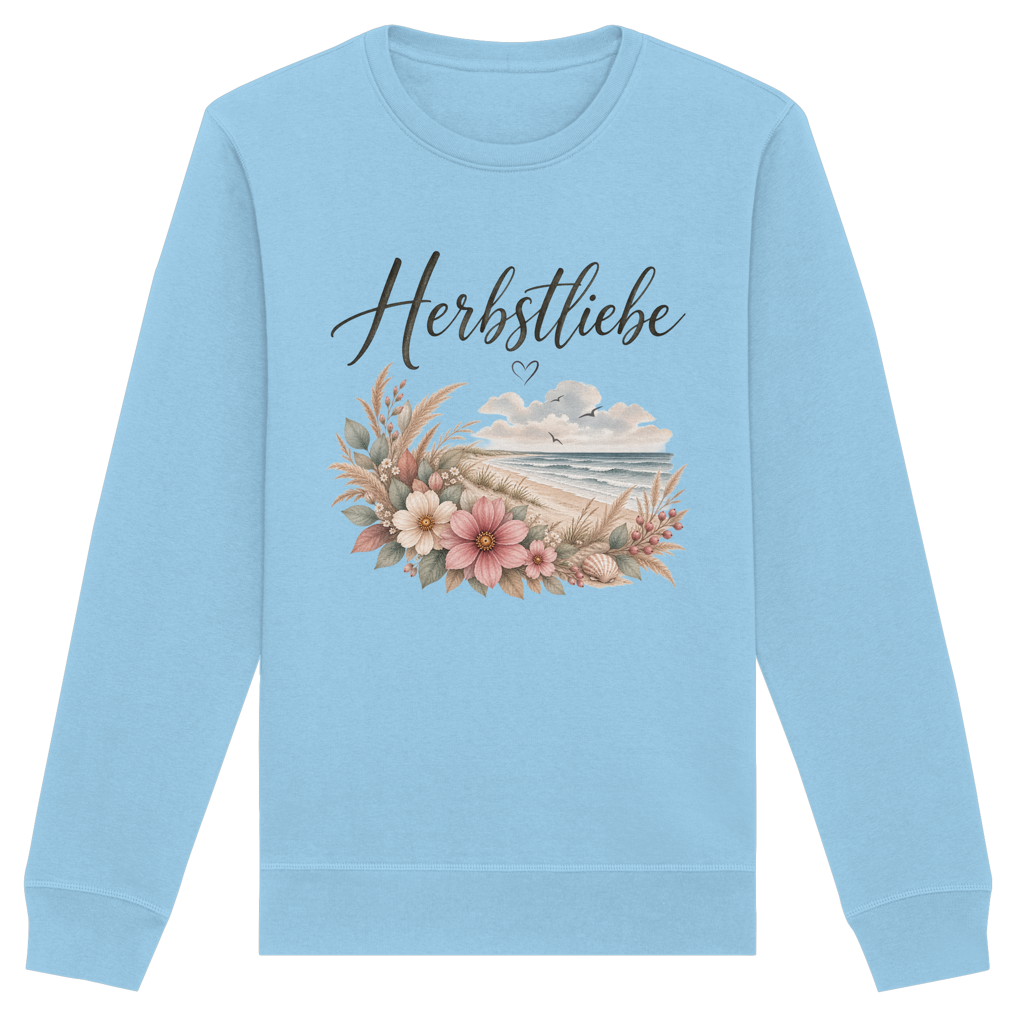 Autumn Coast – Herbstliebe am Meer - - Organic Basic Unisex Sweatshirt