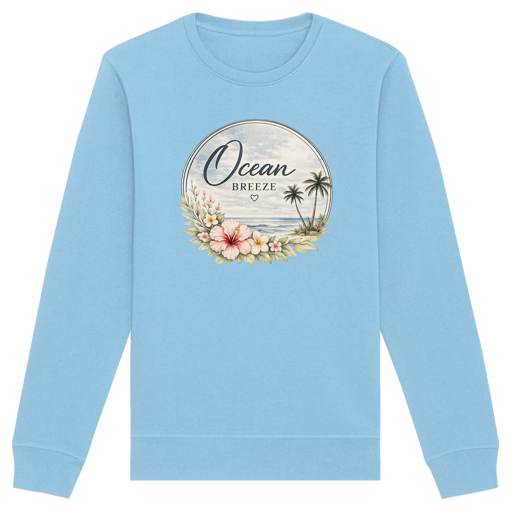 Ocean Breeze - Organic Basic Unisex Sweatshirt