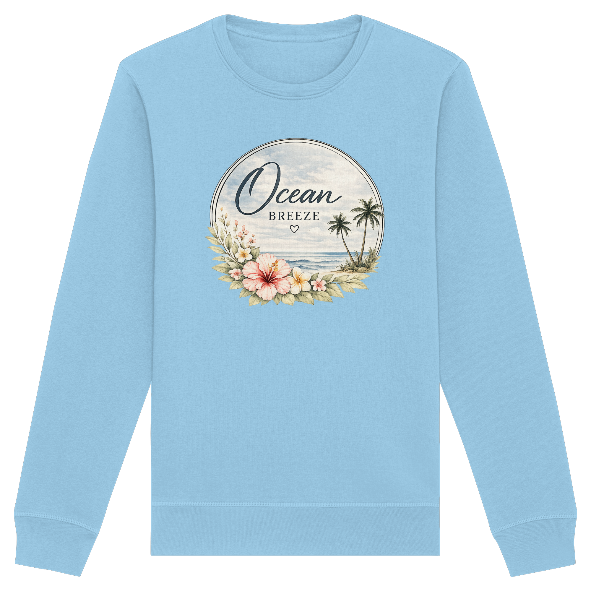 Ocean Breeze - Organic Basic Unisex Sweatshirt