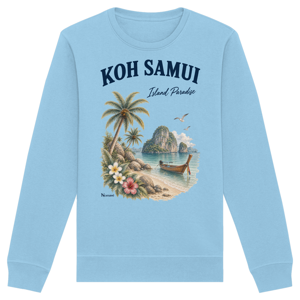 Koh Samui – Island Paradise – Bio Sweatshirt