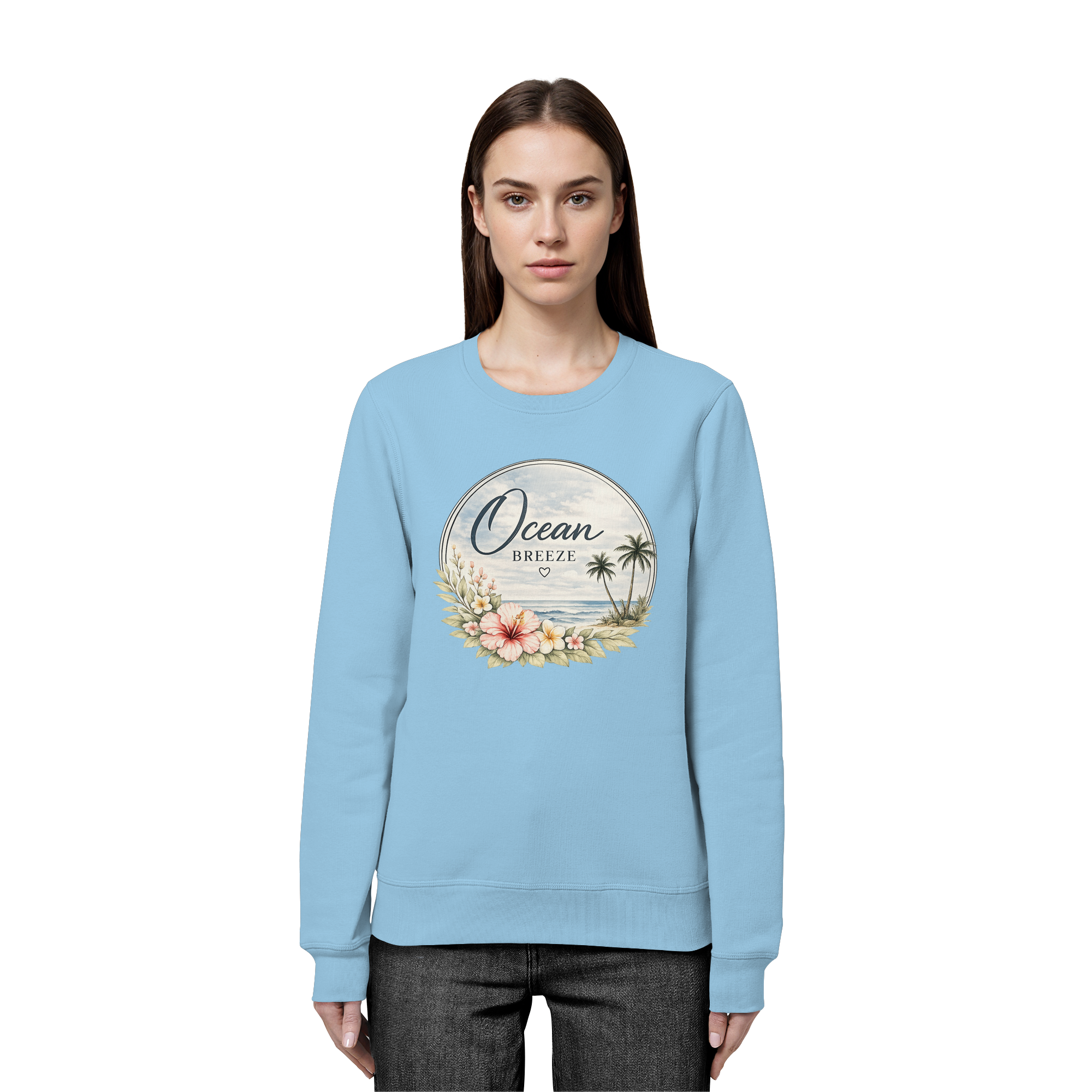 Ocean Breeze - Organic Basic Unisex Sweatshirt