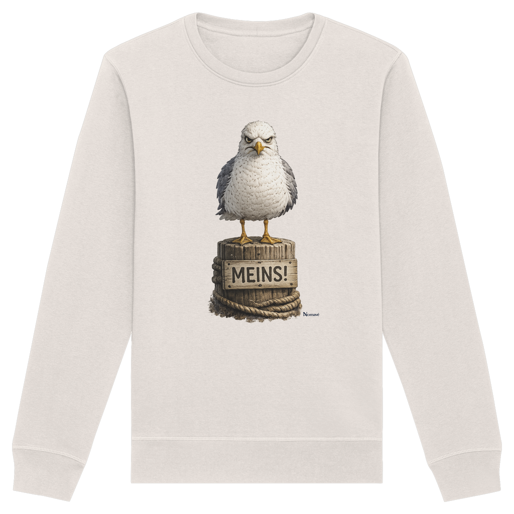 MEINS! – Möwen Sweatshirt mit Küstenhumor | Unisex