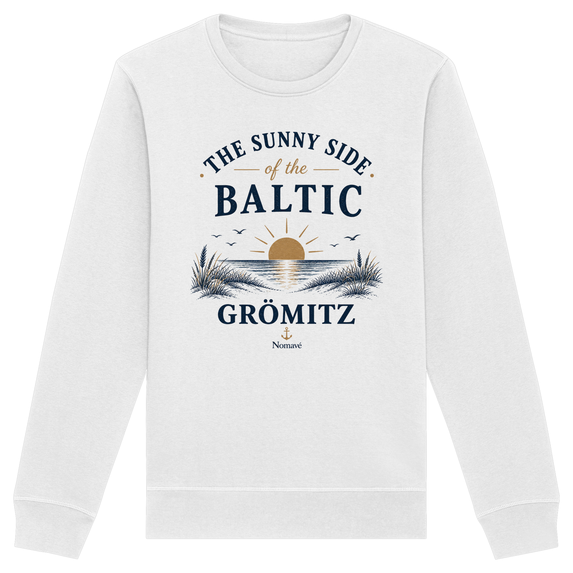 Grömitz - The Sunny Side - Sonnenseite Ostsee Sweatshirt