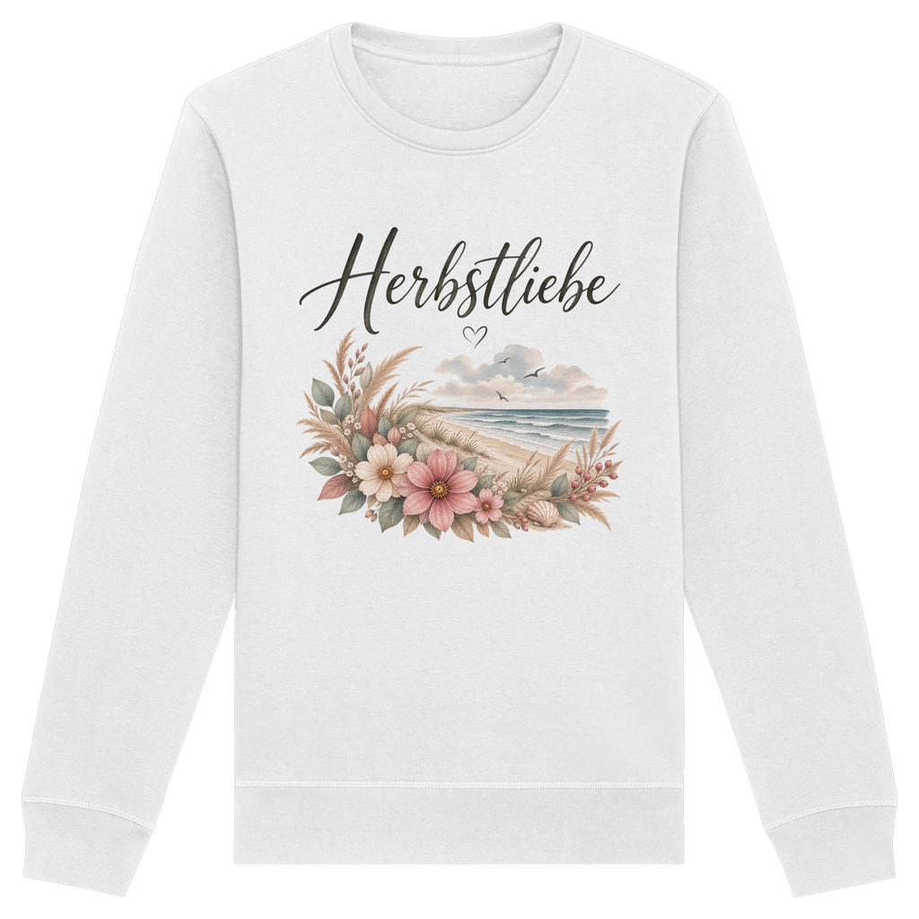 Autumn Coast – Herbstliebe am Meer - Bio Unisex Sweatshirt