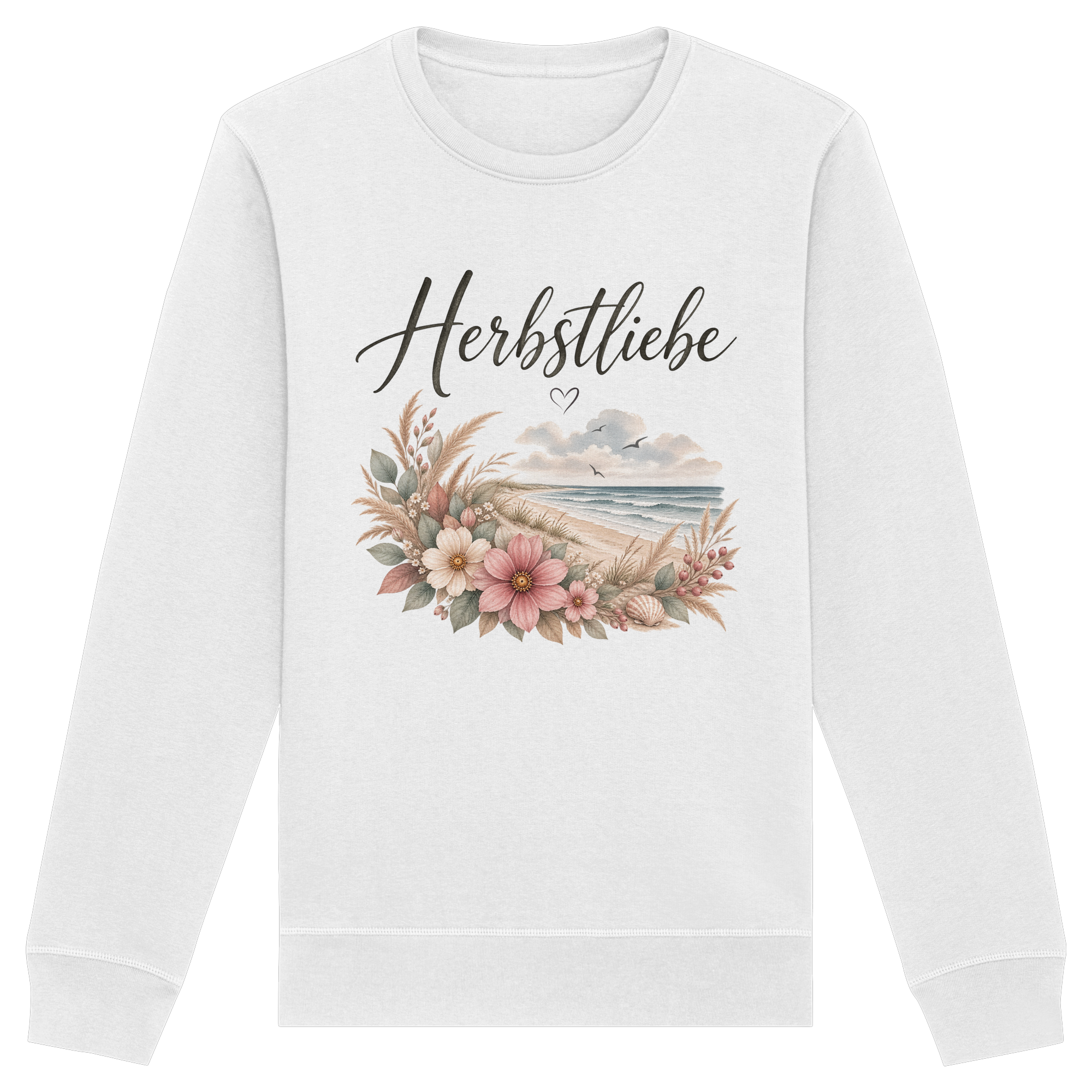 Autumn Coast – Herbstliebe am Meer - - Organic Basic Unisex Sweatshirt