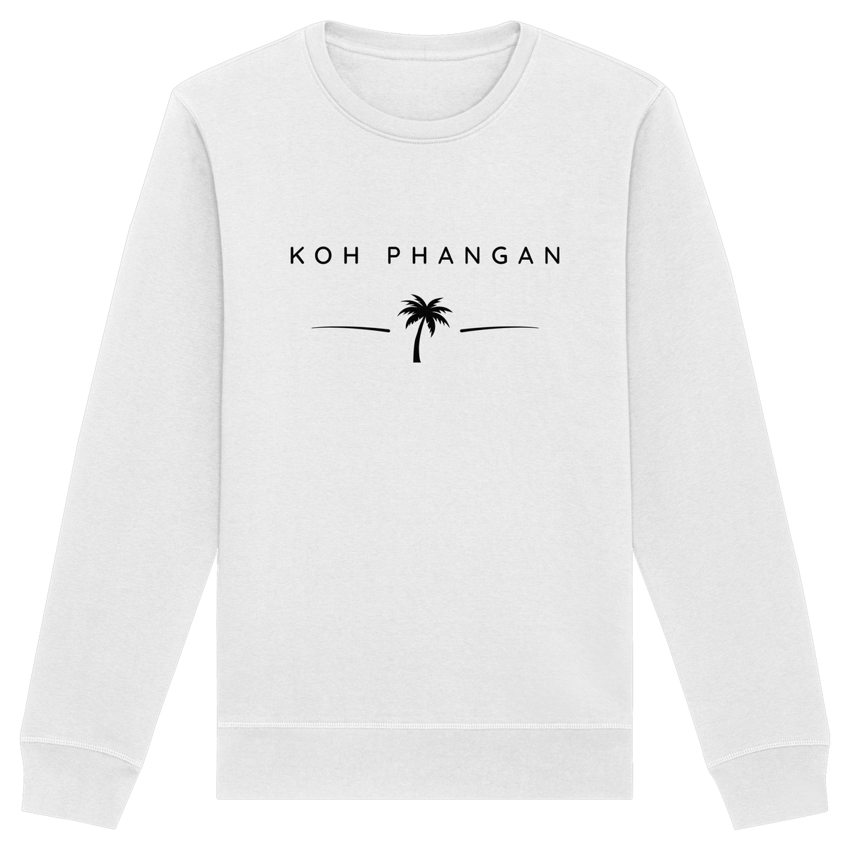Koh Phangan – Minimal Palm - Organic Basic Unisex Sweatshirt
