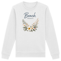 Beach Therapy | Florales Strandmotiv | Sommer | Urlaub | Meer | Blumen | - Organic Basic Unisex Sweatshirt