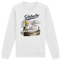 Möwe - Schietwetter - Ostsee - Leuchtturm - Maritimes Küsten Motiv - Für Ostsee und Nordsee - Fans - Organic Basic Unisex Sweatshirt
