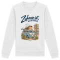 Zuhause ist, wo wir parken – Vanlife & Camping - Bio Unisex Sweatshirt