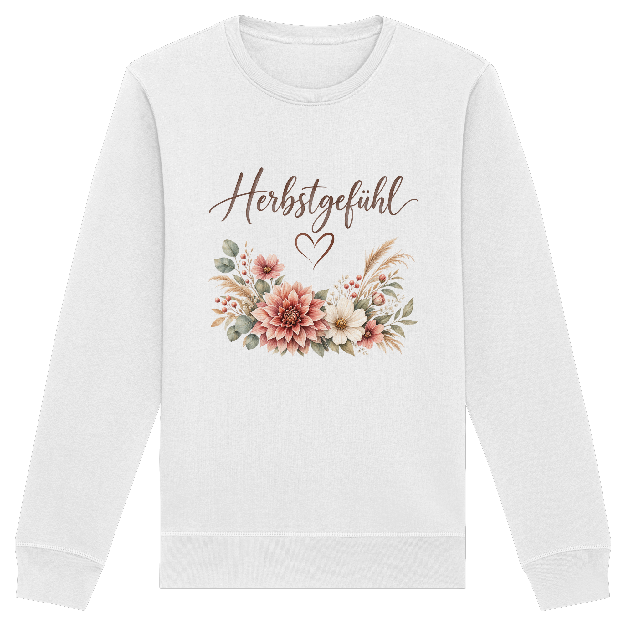 Herbstgefühl – Autumn Bloom - Organic Basic Unisex Sweatshirt