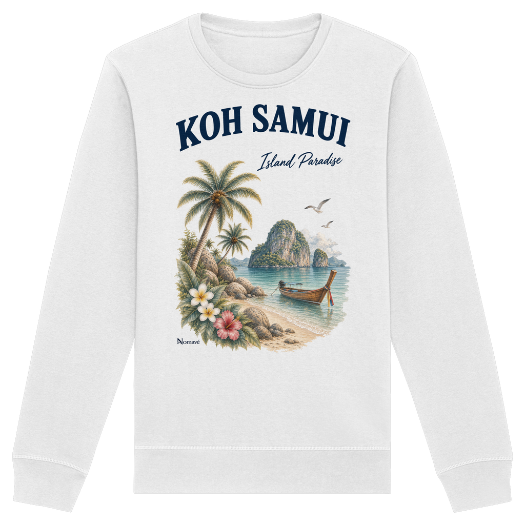 Koh Samui Thailand – Island Paradise – Tropical Vintage - Bio Basic Unisex Sweatshirt