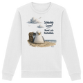 Maritimer Küstenhumor Möwen Motiv für Ostsee und Nordseefans und Meerliebhaber - Organic Basic Unisex Sweatshirt
