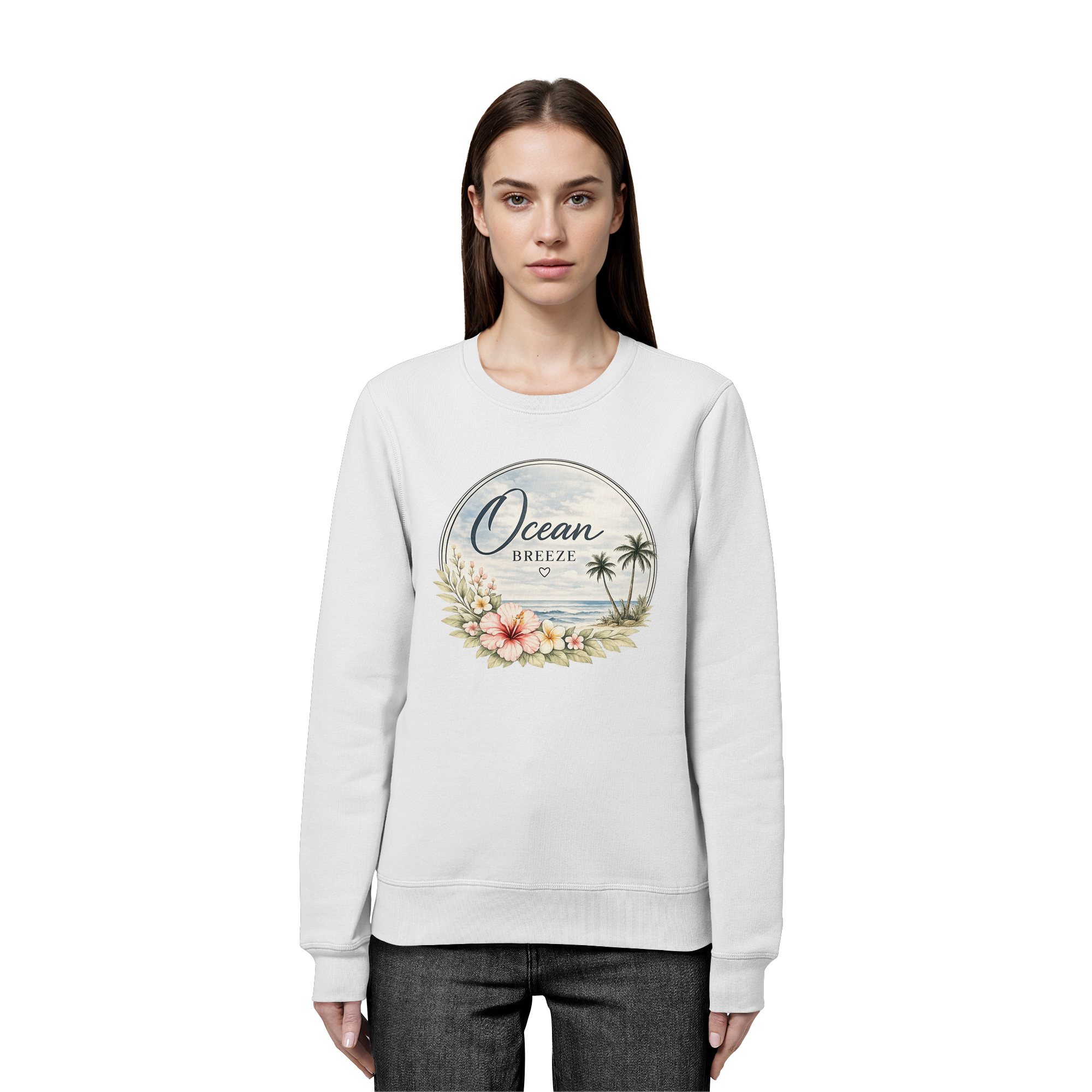 Ocean Breeze - Organic Basic Unisex Sweatshirt