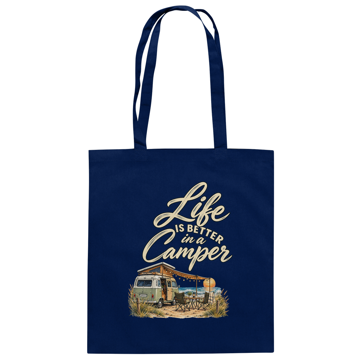 Life is better in a Camper - Organic Cotton Bag