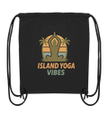 Island Yoga Vibes – Sunset Yoga Design | Tropical Meditation - Organic Gym-Bag