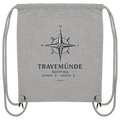 Travemünde Windrose – Baltic Sea Bio Turnbeutel (Gym Bag)