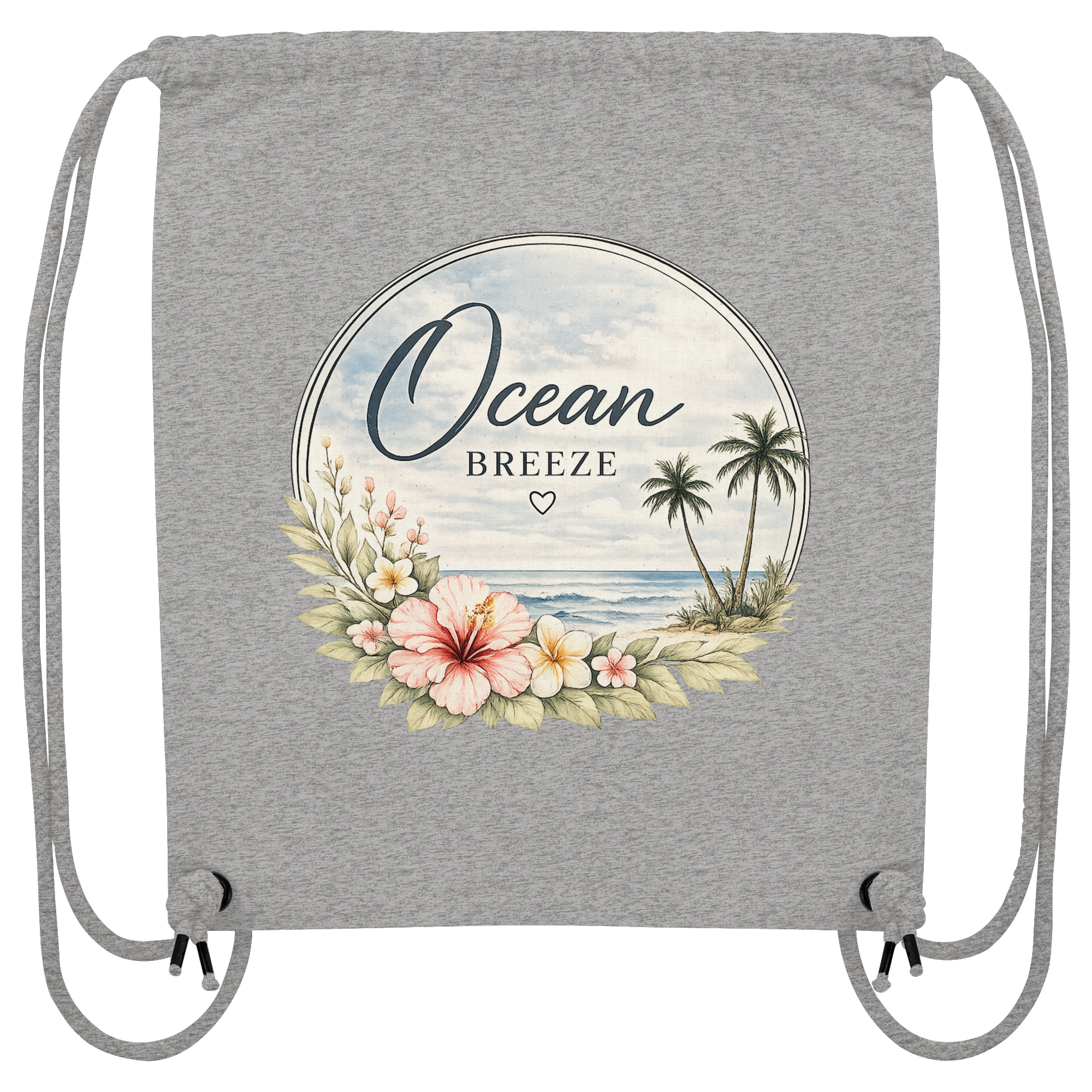 Ocean Breeze - Bio Gym-Bag Rucksack Turnbeutel