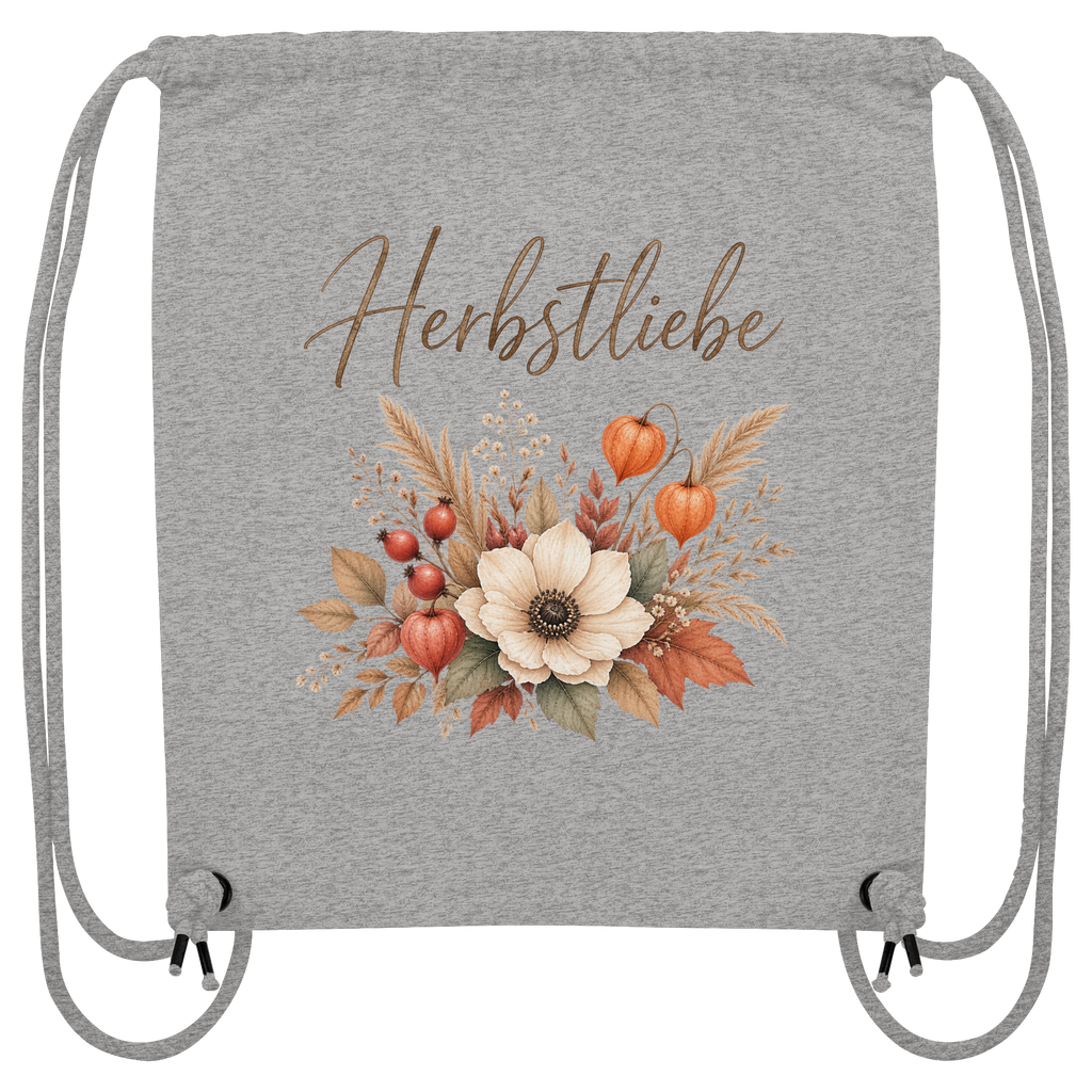 Herbstliebe – Golden Harvest - Bio Gym-Bag - Turnbeutel - Rucksack