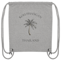 Koh Phangan – Minimal Palm | Thailand - Bio Gym-Bag Rucksack