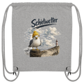 Möwe - Schietwetter - Ostsee - Leuchtturm - Maritimes Küsten Motiv - Für Ostsee und Nordsee - Fans - Organic Gym-Bag