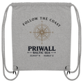 Follow the Coast – Priwall Kompass - Organic Gym-Bag