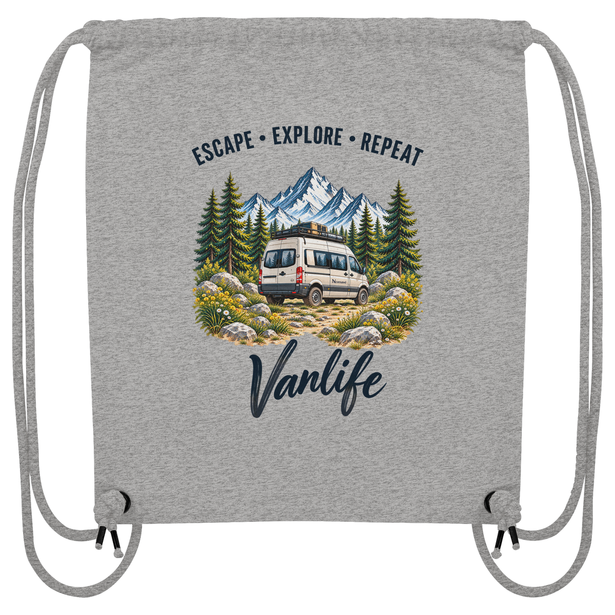 Escape • Explore • Repeat – Vanlife - Bio Rucksack
