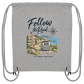 Follow the Road – Vanlife – Recycling-Gym-Bag – Landschaftsmotiv
