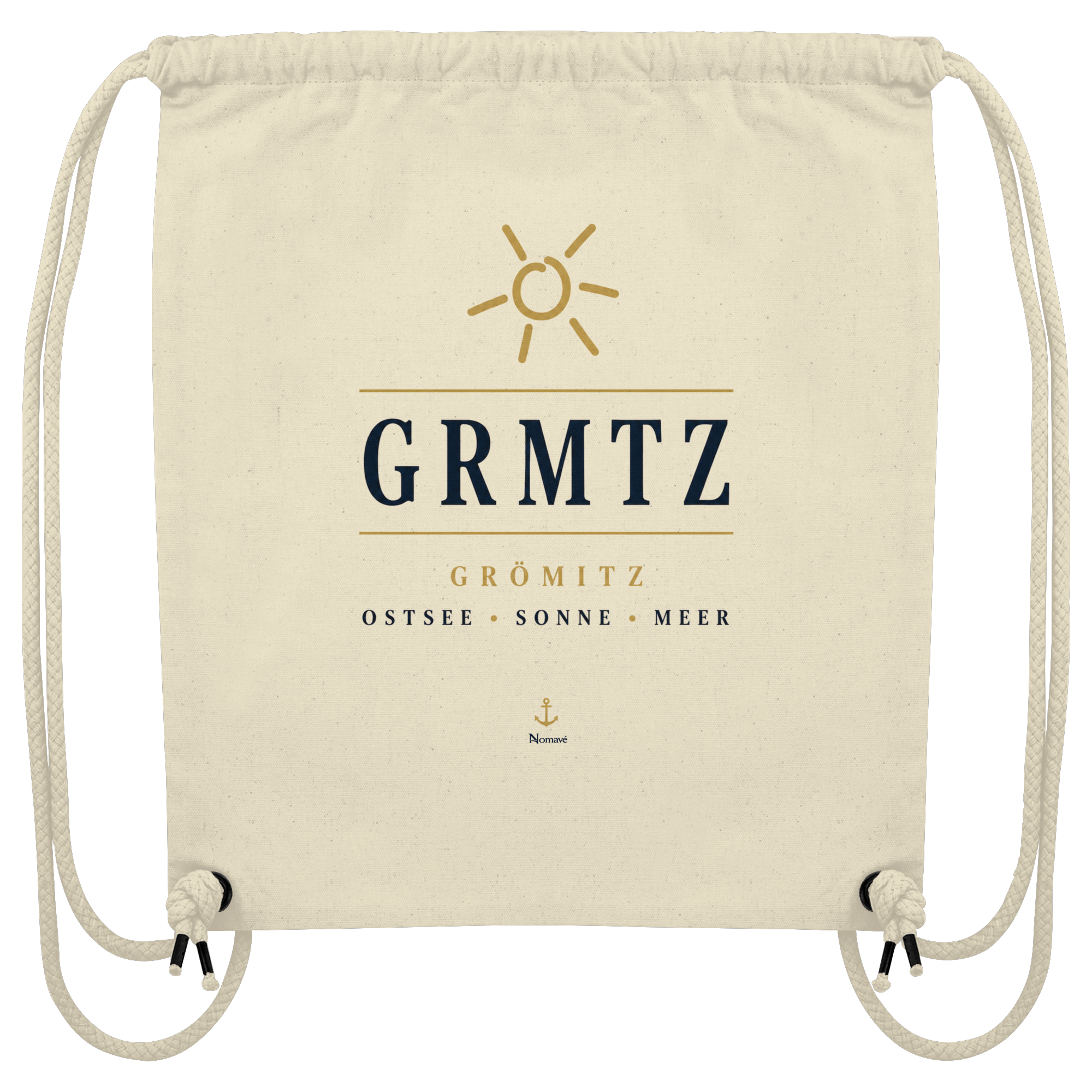 GRMTZ - Grömitz - Bio Ostsee Gym-Bag